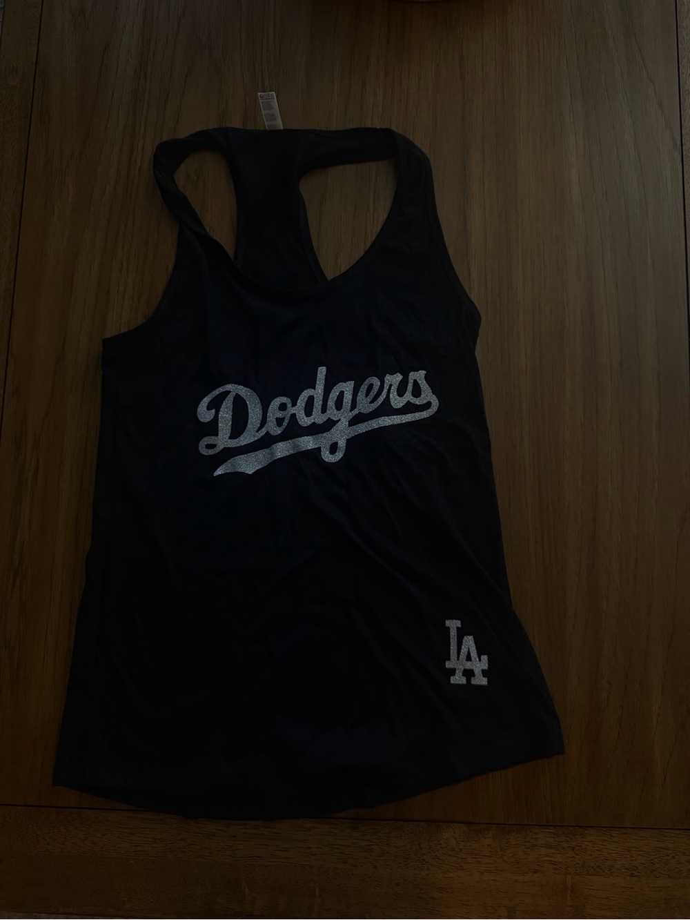 Bella Canvas Black Dodger Tank Top M